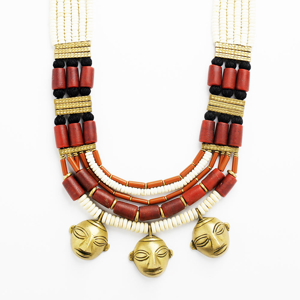 Naga Trio Necklace