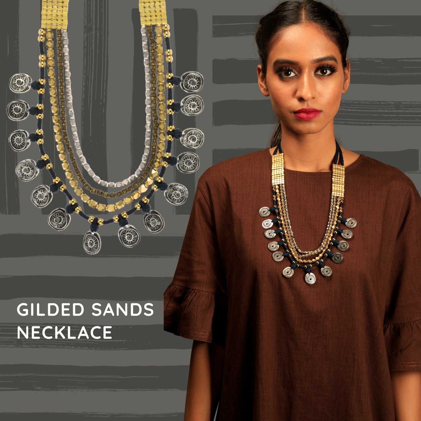 Gilded Sands Necklace