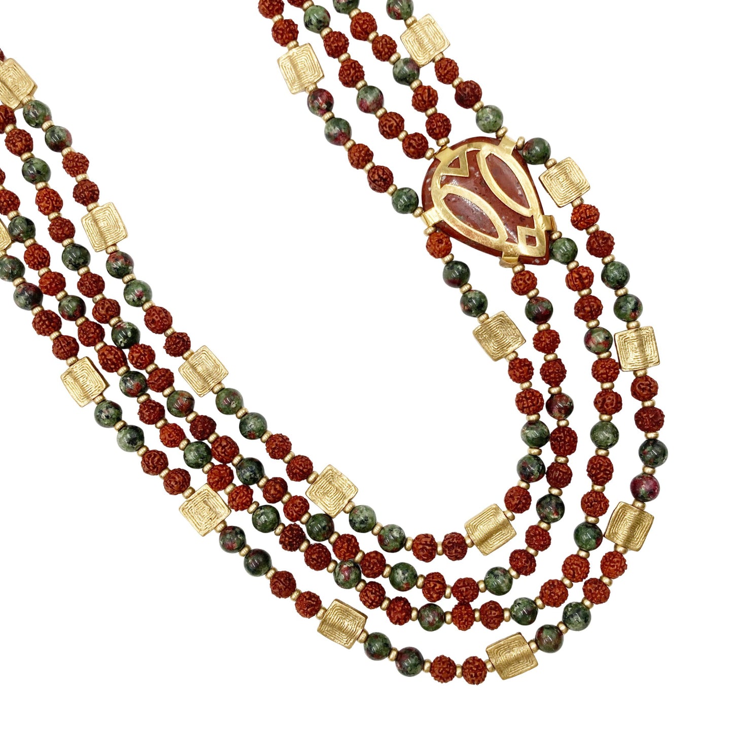 Doire Necklace Brown