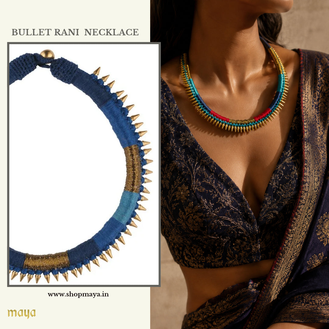 Bullet Rani Choker Necklace
