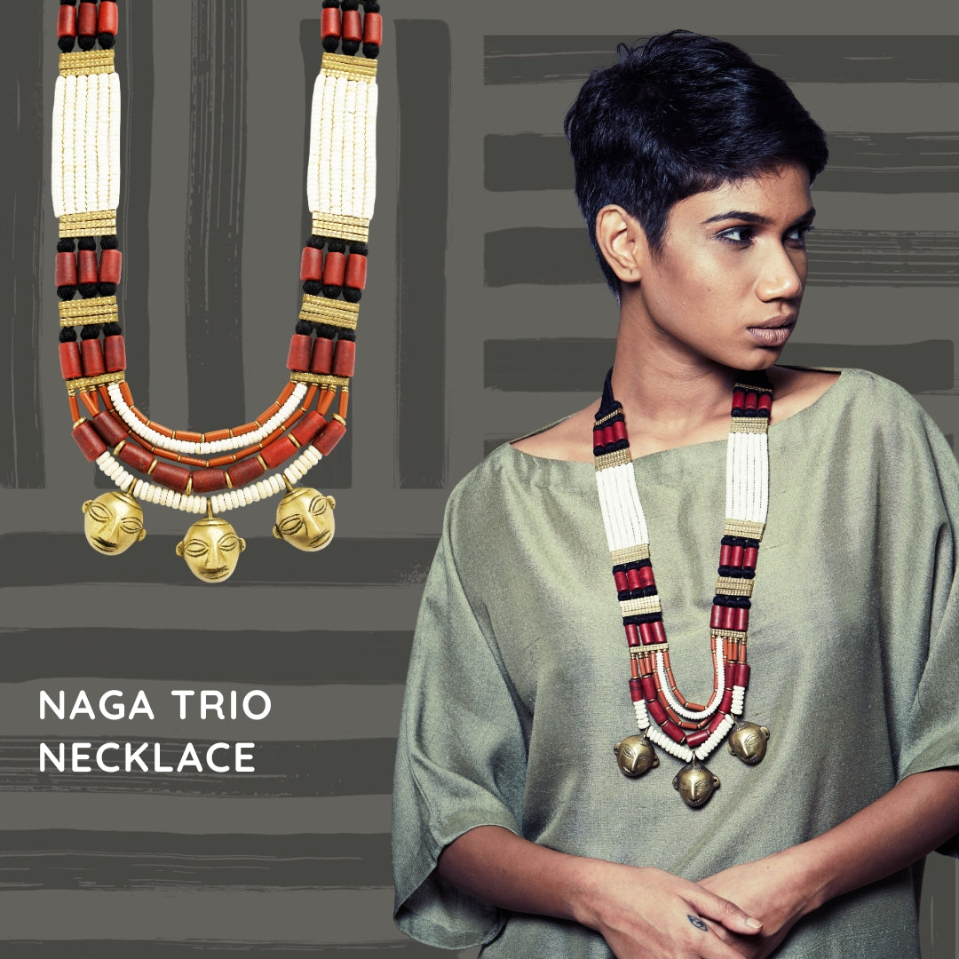 Naga Trio Necklace