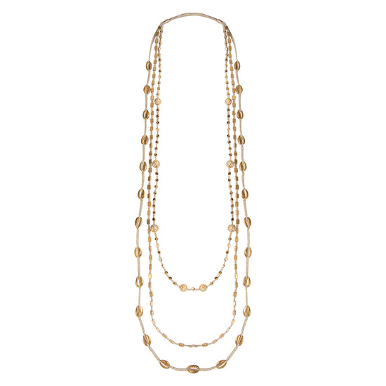 Load image into Gallery viewer, Scalloped 3l Necklace
