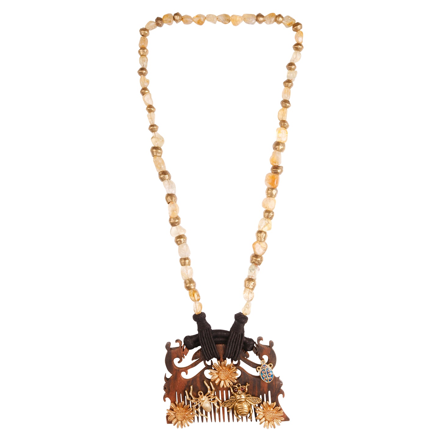 Load image into Gallery viewer, Honey Comb Necklace
