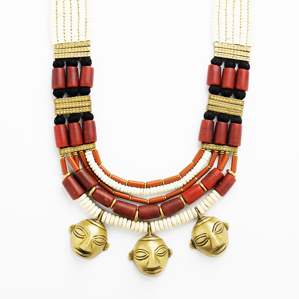 Load image into Gallery viewer, Naga Trio Necklace
